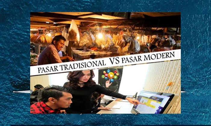 pebisnis tradisional dengan modern