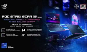 laptop rog strix scar 16