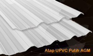 atap upvc putih agm
