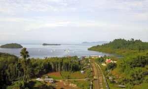 keindahan lokasi raja ampat